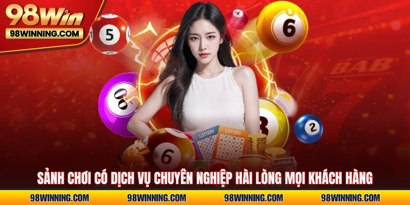 Sảnh chơi có dịch vụ chuyên nghiệp hài lòng mọi khách hàng