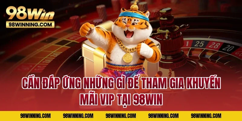 Cần đáp ứng những gì để tham gia khuyến mãi VIP tại 98WIN